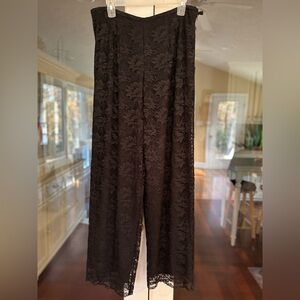Norton McNaughton Black Lace Pants